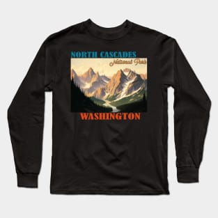 North Cascades National Park Long Sleeve T-Shirt